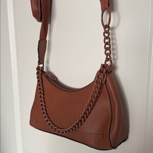 Primark Tan Crossbody Bag with Chain Detail